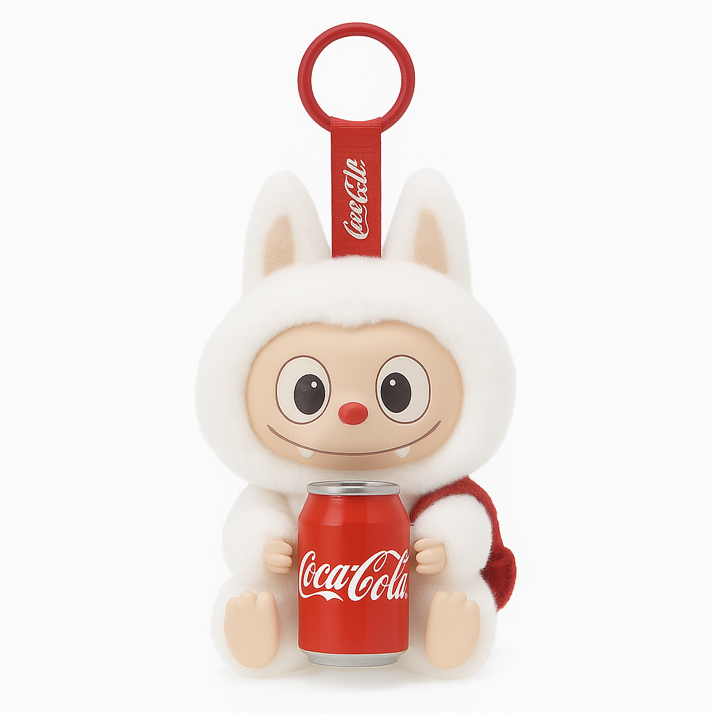 Labubu Coca-Cola Garrafa Raríssimo